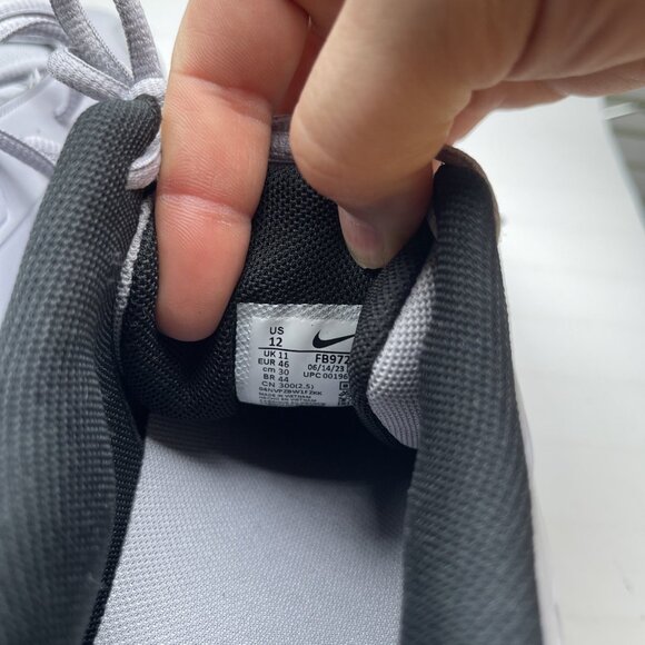 Nike Force Trout 9 Keystone Sz 12 Grey Men’s Baseball Cleats Style FB9728-002 - Picture 14 of 14